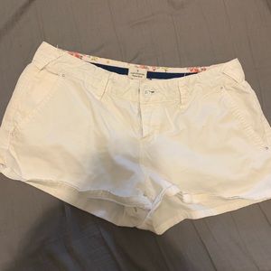 White Shorts